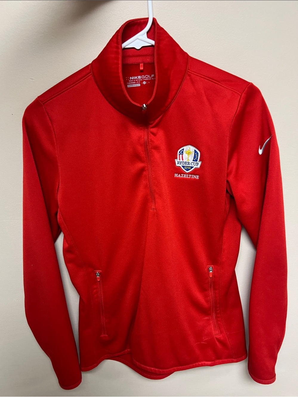 Nike Women's Red Ryder Cup Half-Zip Utility Jacket